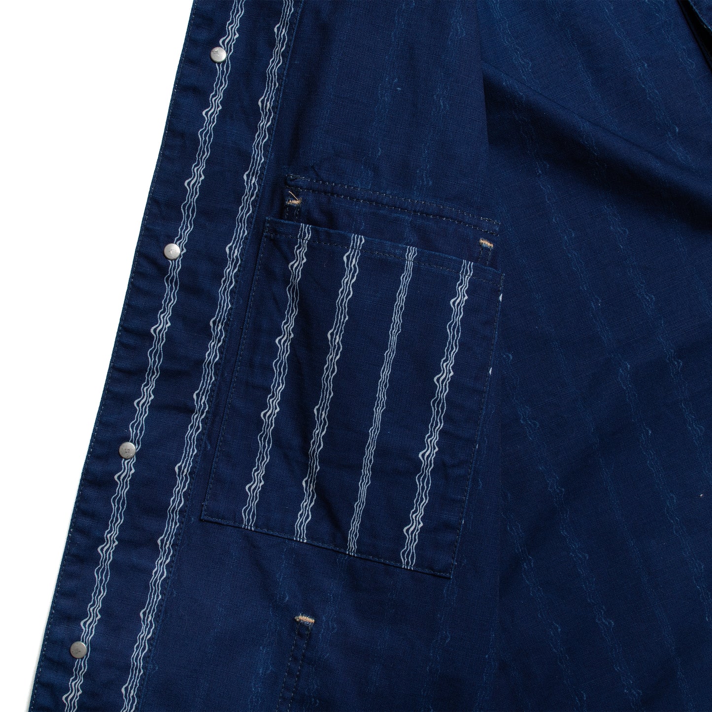Fit's Like A Hug Coverall Jacket 10oz Indigo Duck Yoroke Stripe July Delivery Preorder 7月納期予約注文
