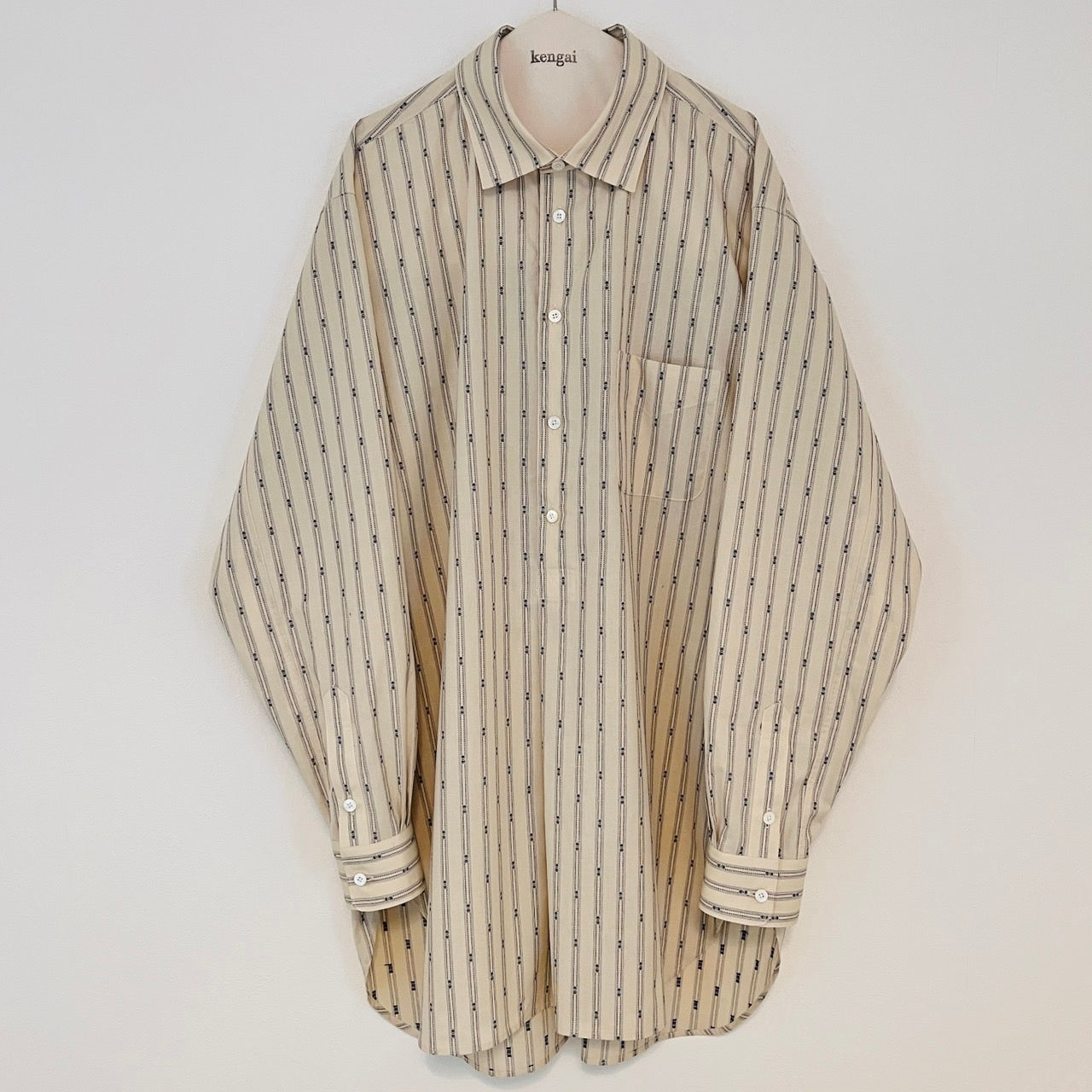 20's French Pullover Grandpa Work Shirt