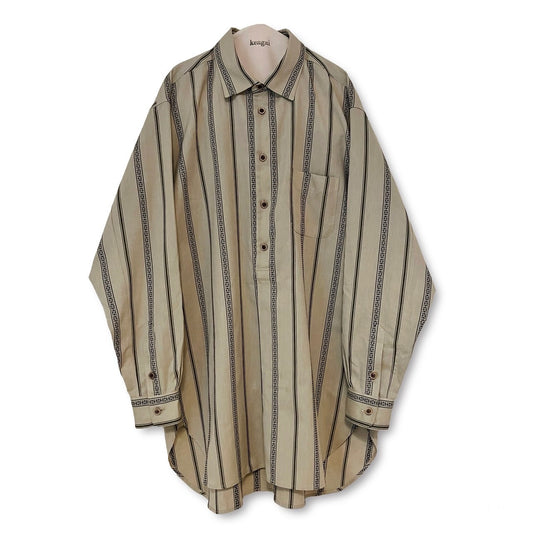 20's French Pullover Grandpa Work Shirt