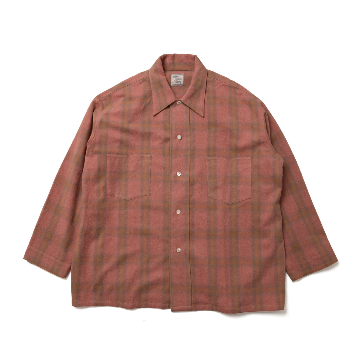 Cowboy Pajama Shirt - Vintage Flannel (Red)