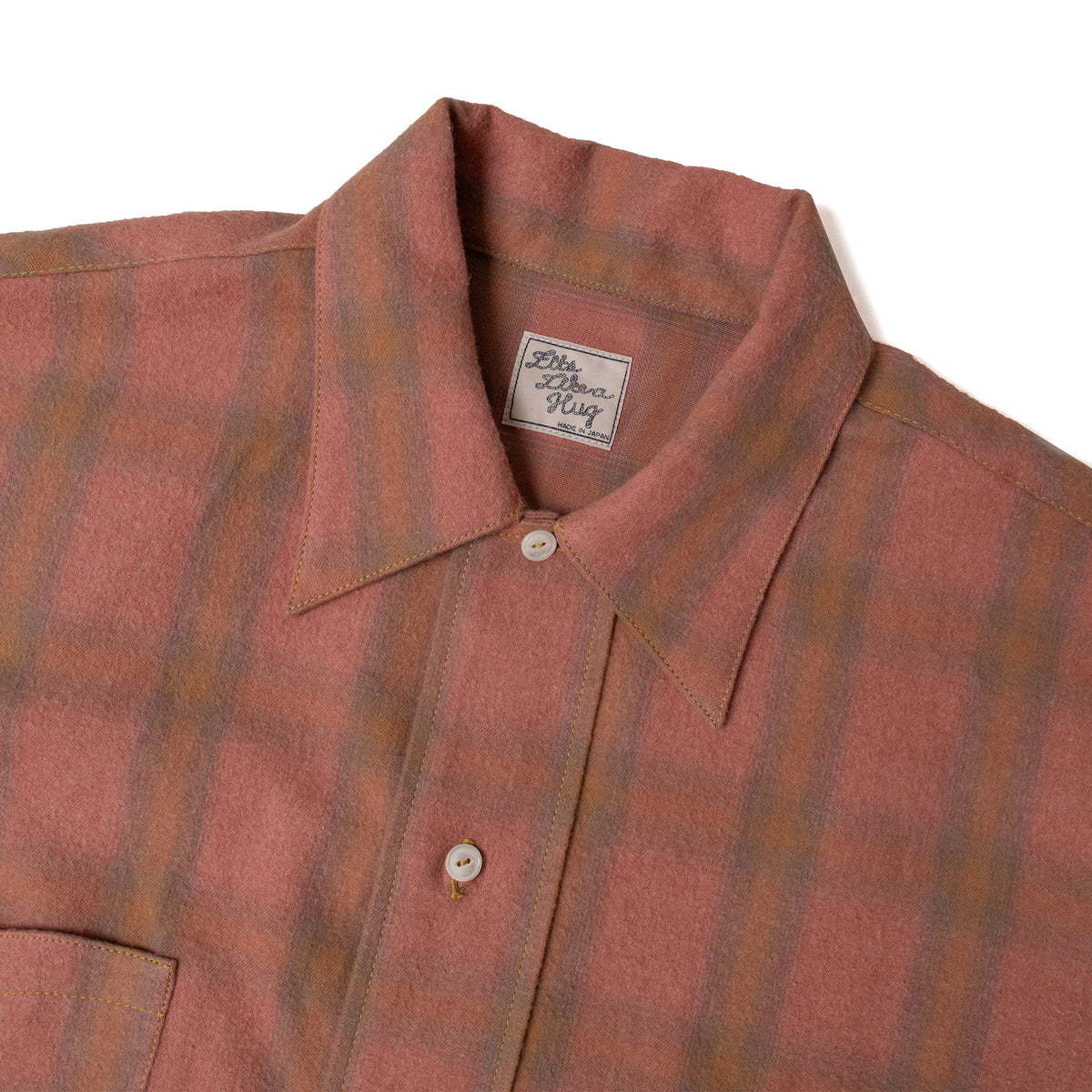 Cowboy Pajama Shirt - Vintage Flannel (Red)