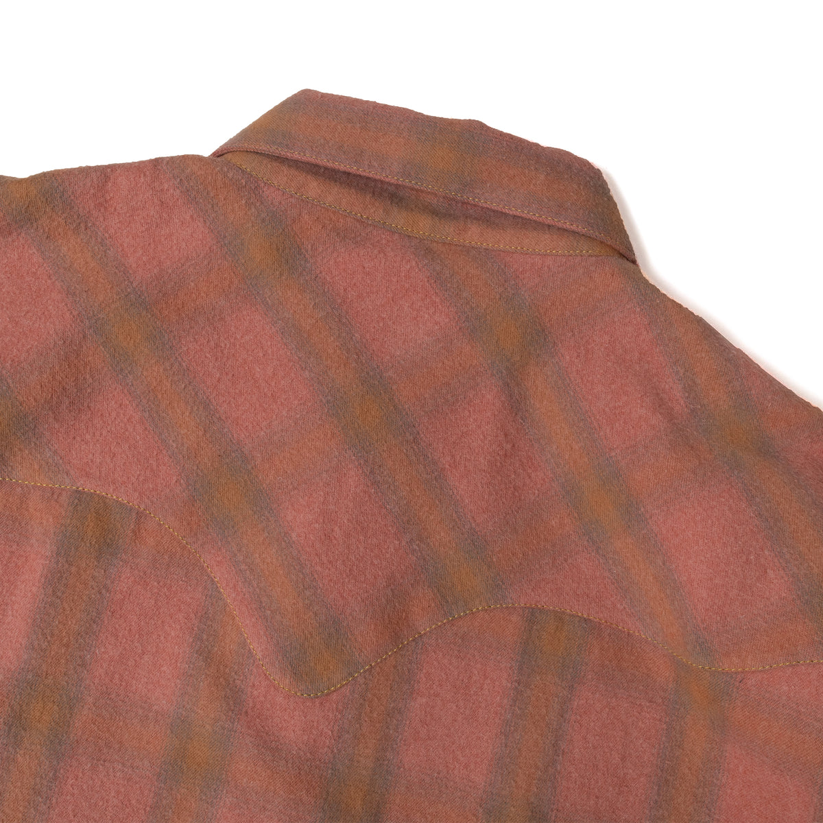 Cowboy Pajama Shirt - Vintage Flannel (Red)