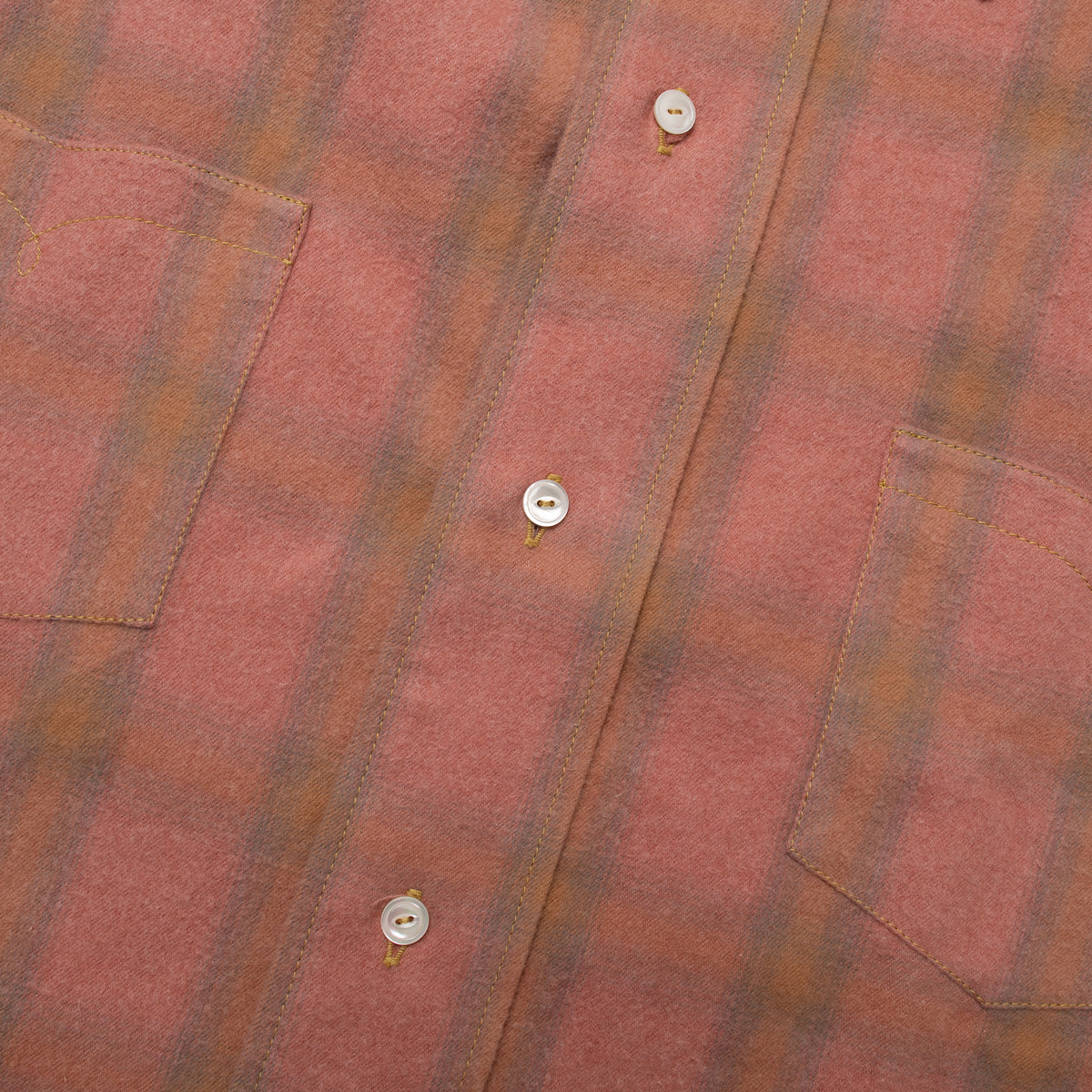 Cowboy Pajama Shirt - Vintage Flannel (Red)