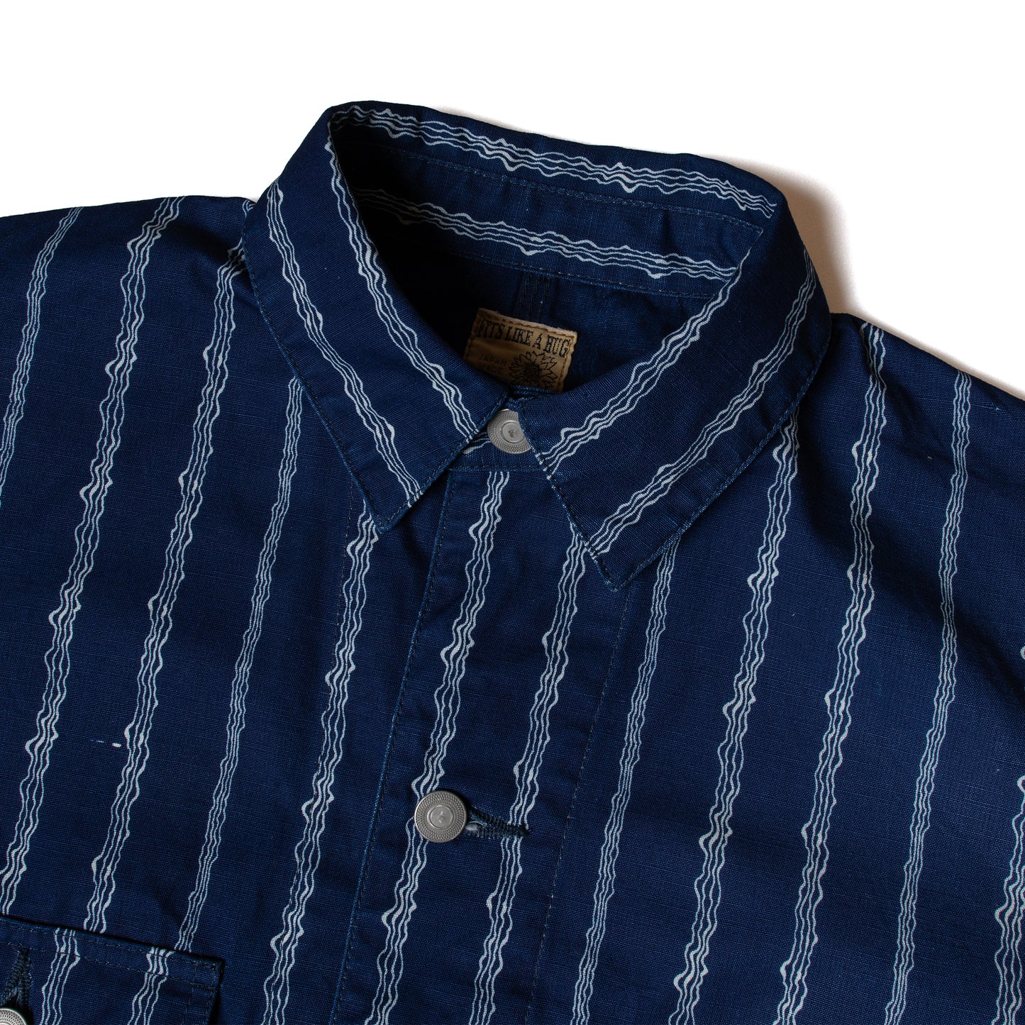 Fit's Like A Hug Coverall Jacket 10oz Indigo Duck Yoroke Stripe July Delivery Preorder 7月納期予約注文