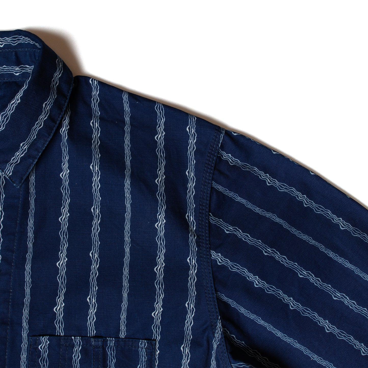 Fit's Like A Hug Coverall Jacket 10oz Indigo Duck Yoroke Stripe July Delivery Preorder 7月納期予約注文