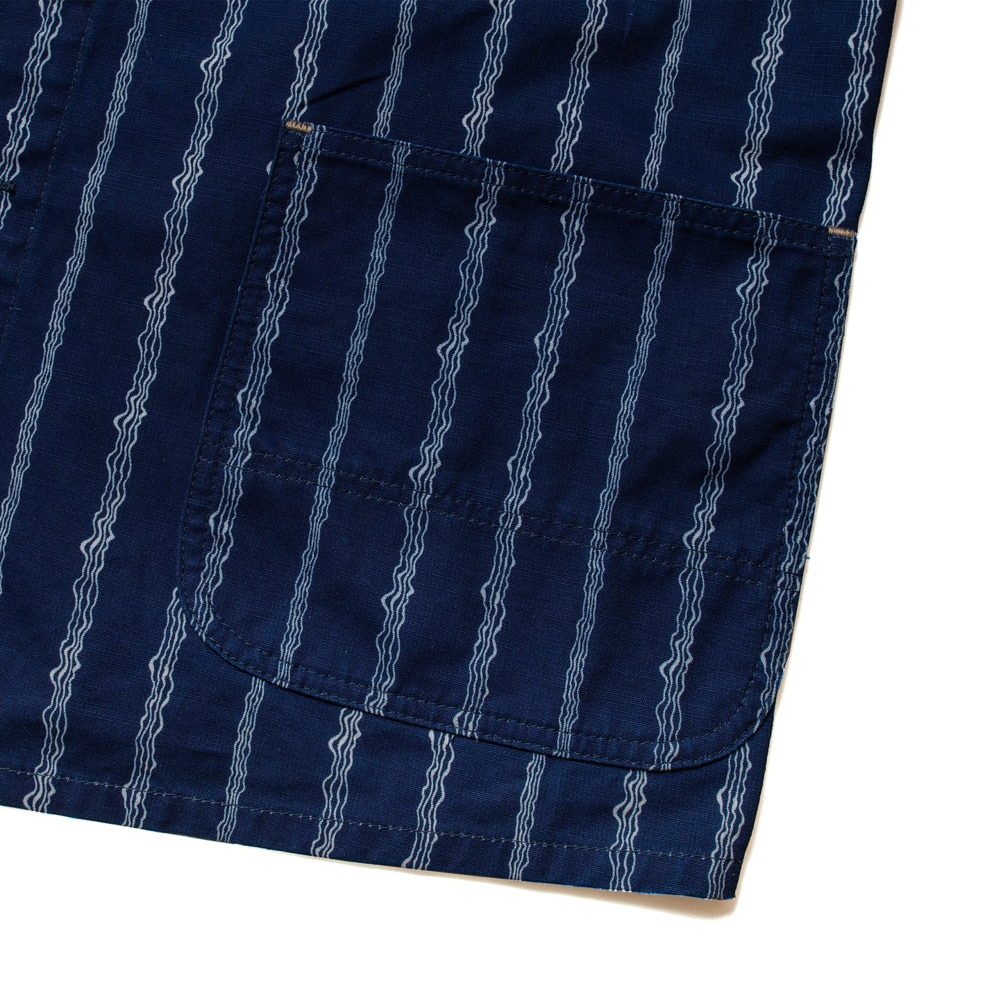 Fit's Like A Hug Coverall Jacket 10oz Indigo Duck Yoroke Stripe July Delivery Preorder 7月納期予約注文