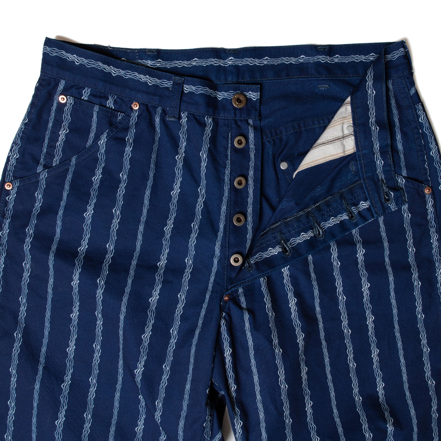 Fit's Like A Hug Jeans 10oz Indigo Duck Yoroke Stripe July Delivery Preorder 7月納期予約注文