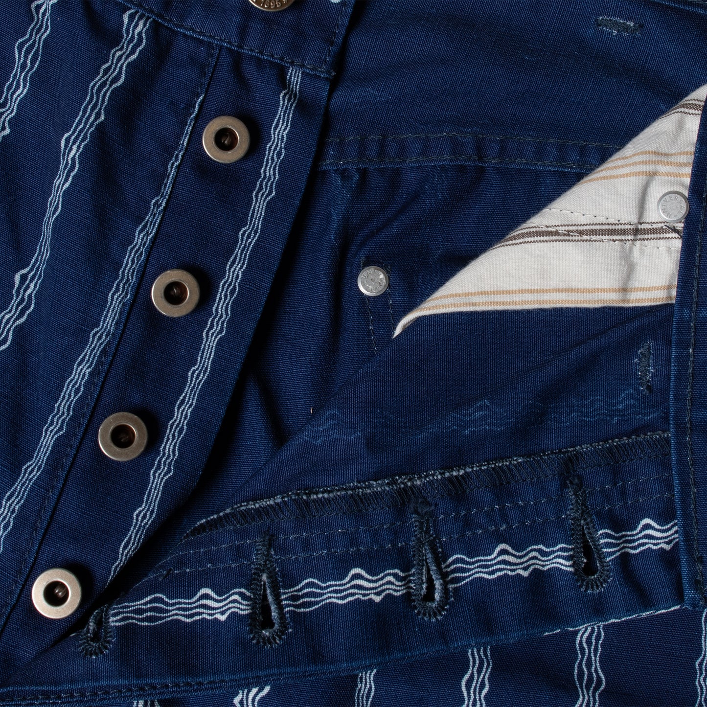 Fit's Like A Hug Jeans 10oz Indigo Duck Yoroke Stripe July Delivery Preorder 7月納期予約注文